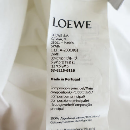 Loewe Anagram Embroidery Regular Fit T-Shirt White — view 8
