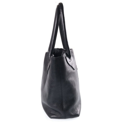 Chrome Hearts Cross Patch Dagger Top Tote Bag Black Leather Silver — view 3
