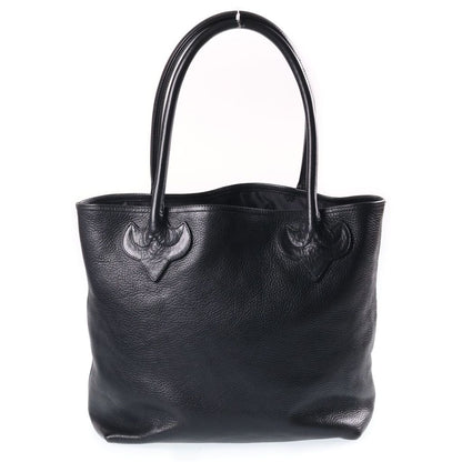 Chrome Hearts FS Tote Bag Leather Black with Cross Patch — view 2