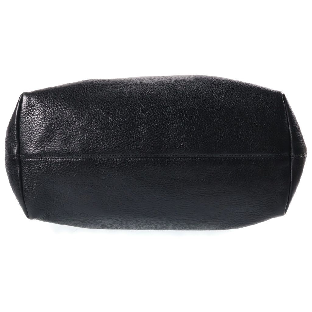 Chrome Hearts FS Tote Bag Leather Black with Cross Patch — view 4