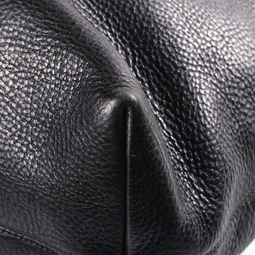 Chrome Hearts FS Tote Bag Leather Black with Cross Patch — view 7