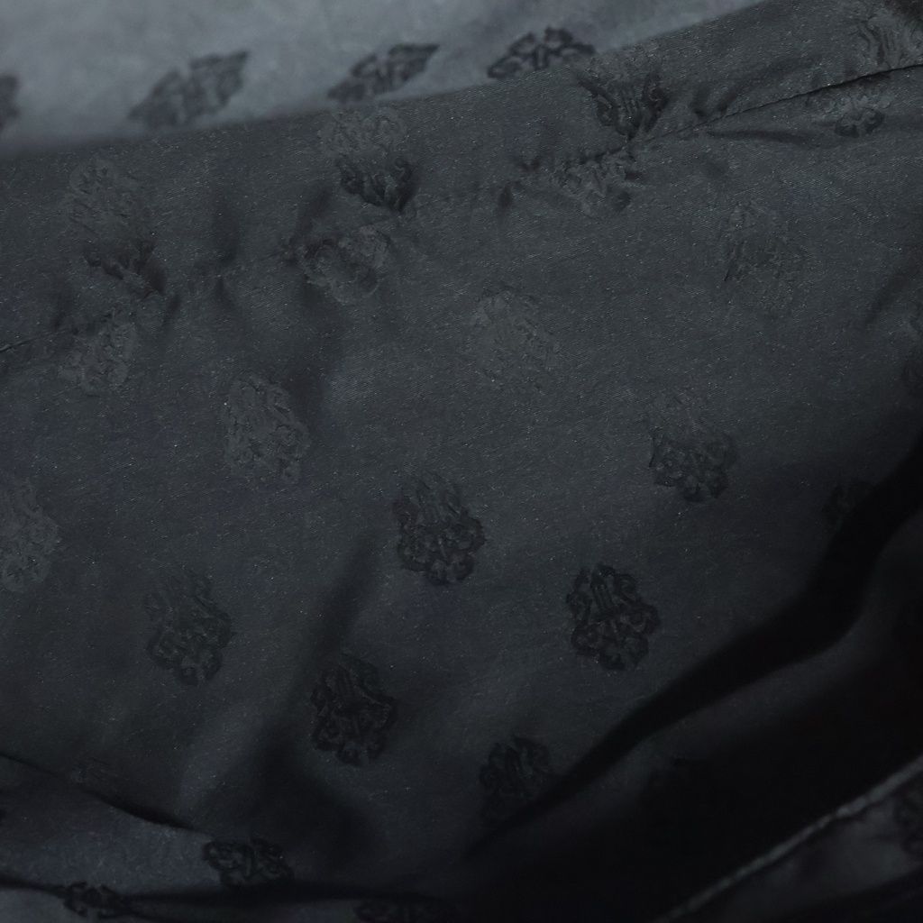 Chrome Hearts FS Tote Bag Leather Black with Cross Patch — view 8