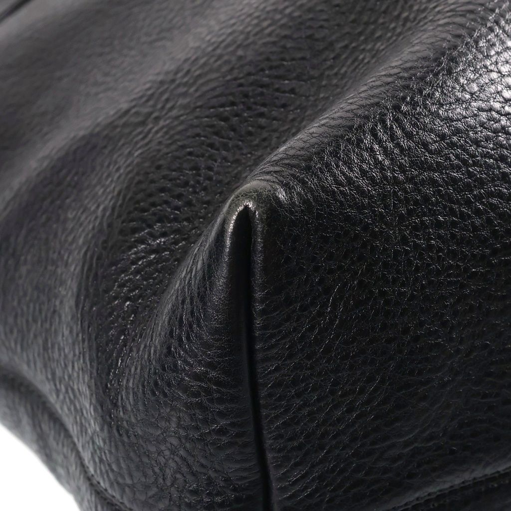 Chrome Hearts FS Tote Bag Leather Black with Cross Patch — view 5
