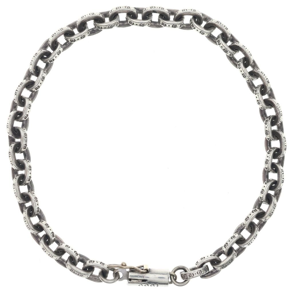 Chrome Hearts Paper Chain Bracelet Silver — view 2