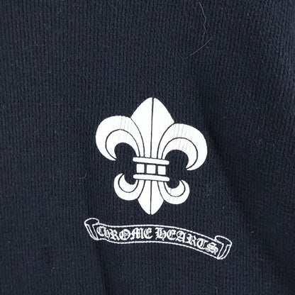 Chrome Hearts Vintage Thermal Triple Flare Cross Long Sleeve T-Shirt Black — view 5