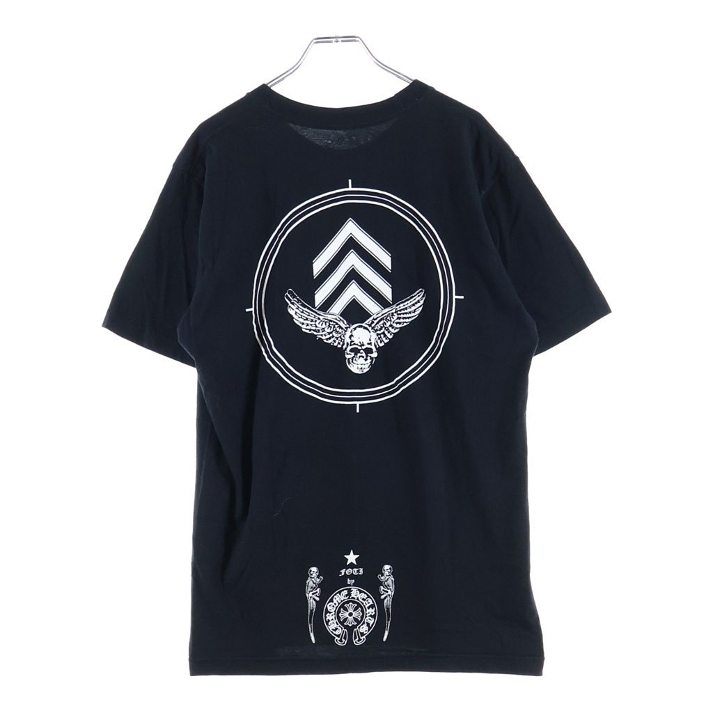 Chrome Hearts Foti Coll Horseshoe Print Tee Short Sleeve T-Shirt Black — view 2