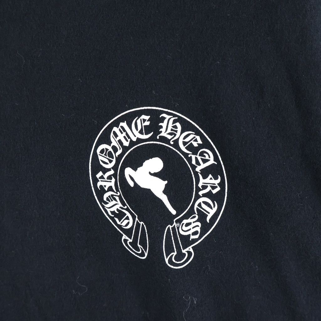 Chrome Hearts Foti Coll Horseshoe Print Tee Short Sleeve T-Shirt Black — view 5