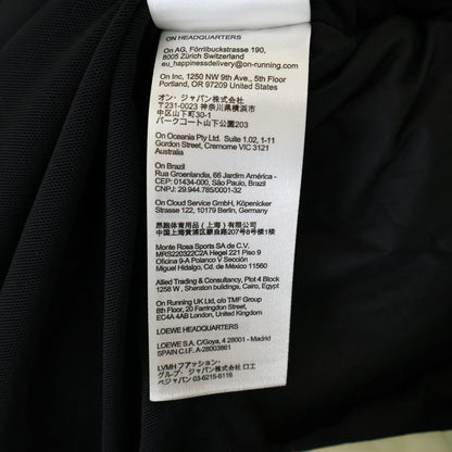 Loewe on Running Puffer Vest on Tie Dye Technical Shell Hooded Jacket Green — view 8