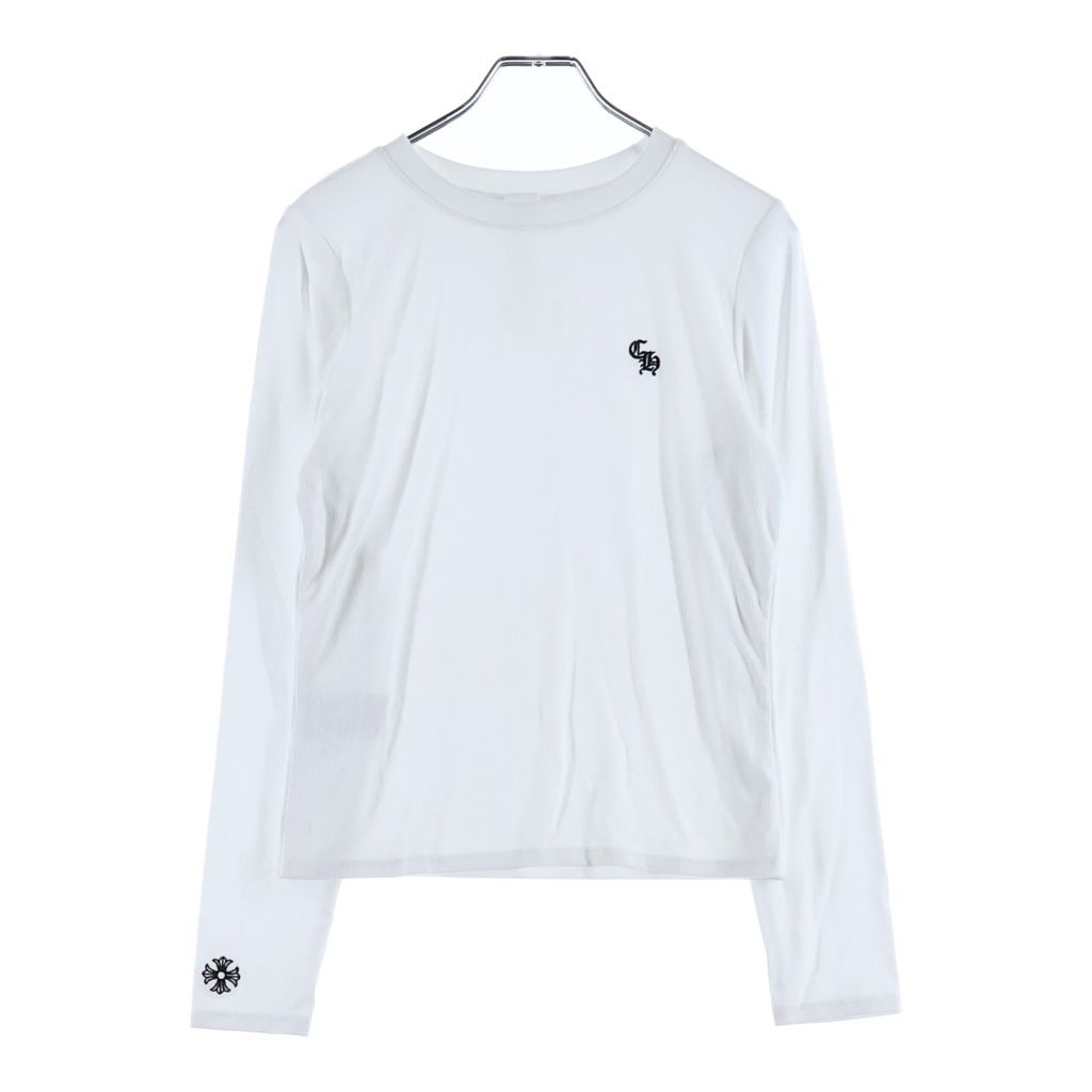 Chrome Hearts Not CH Embroidery Long Sleeve CH T-Shirt