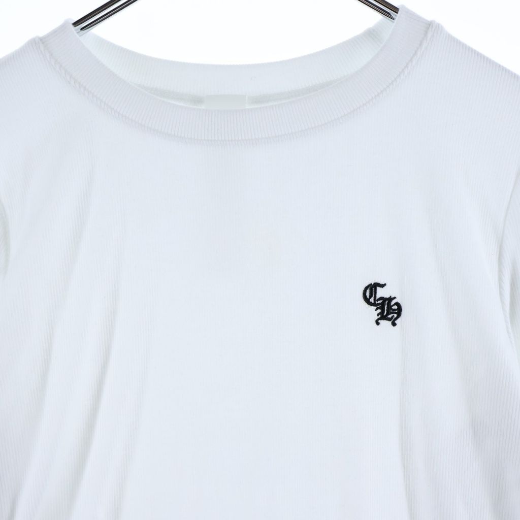 Chrome Hearts Not CH Embroidery Long Sleeve CH T-Shirt — view 3