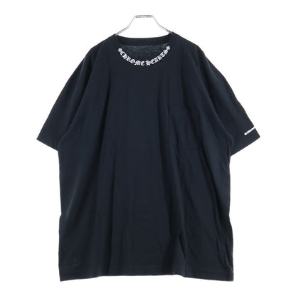 Chrome Hearts Neck Logo T-Shirt Short Sleeve Black