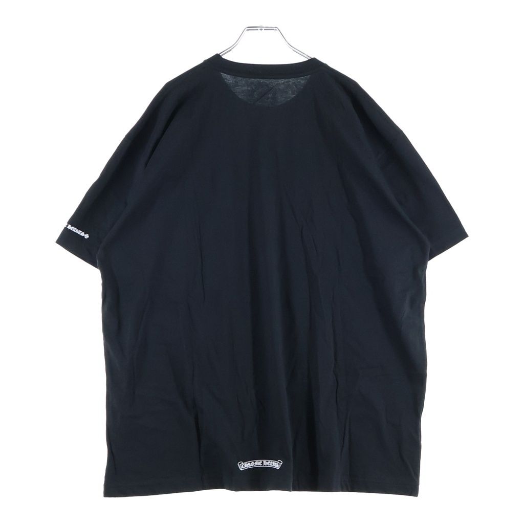Chrome Hearts Neck Logo T-Shirt Short Sleeve Black — view 2