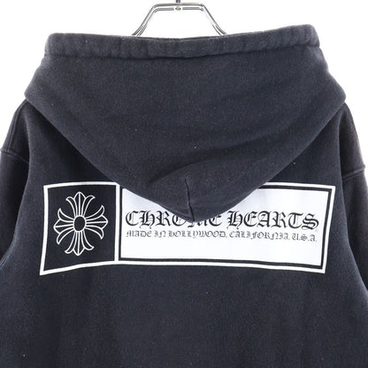 Chrome Hearts CH Plus Zip Hoodie CH Lining Thermal Dagger Zip Sweatshirt Black — view 4