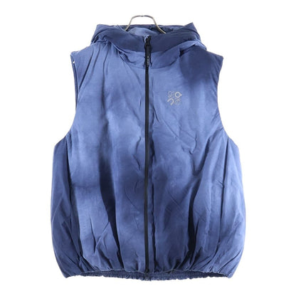 Loewe on Running Puffer Vest on Tie Dye Technical Shell Hooded Jacket Navy