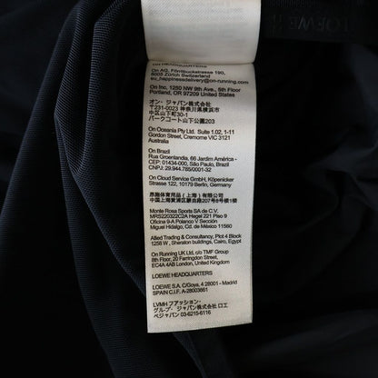 Loewe on Running Puffer Vest on Tie Dye Technical Shell Hooded Jacket Navy — view 8