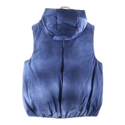 Loewe on Running Puffer Vest on Tie Dye Technical Shell Hooded Jacket Navy — view 2