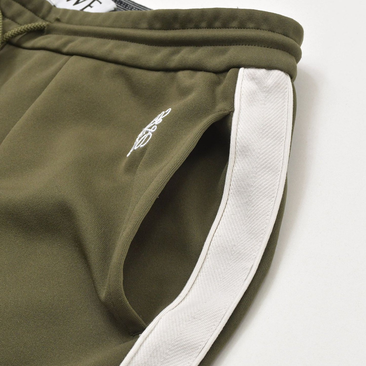 Loewe Jersey Cargo Pants Anagram Logo Cotton Polyester Khaki — view 6