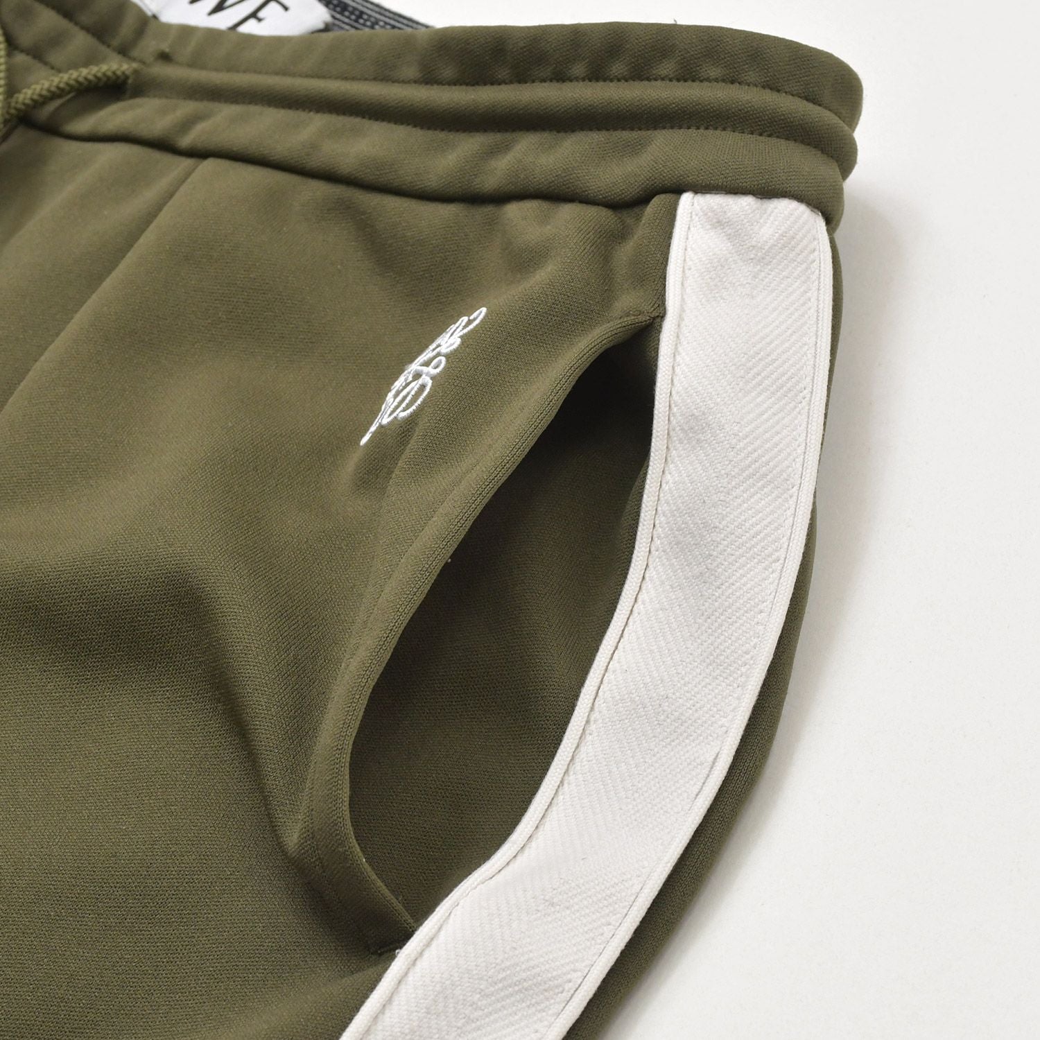 Loewe Jersey Cargo Pants Anagram Logo Cotton Polyester Khaki — view 6