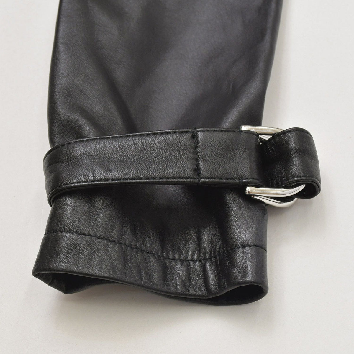 Celine Lambskin Jumpsuit Zip Up Black Hedi Slimane Era Silver — view 5