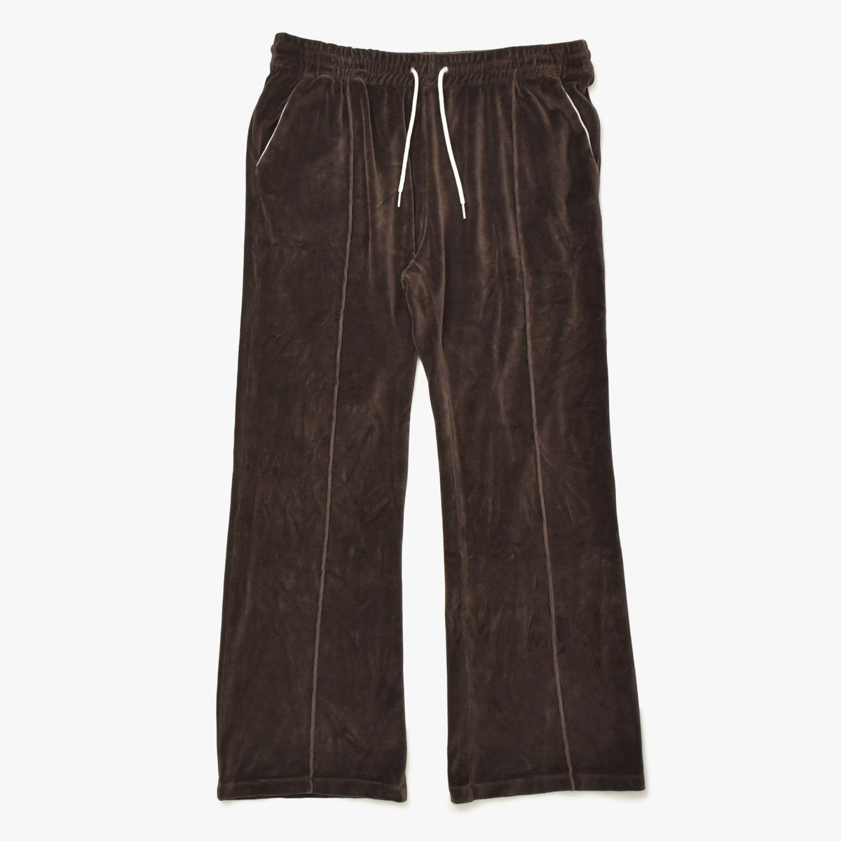 Celine Velour Sweatpants Cotton Polyamide Brown XXL Pants