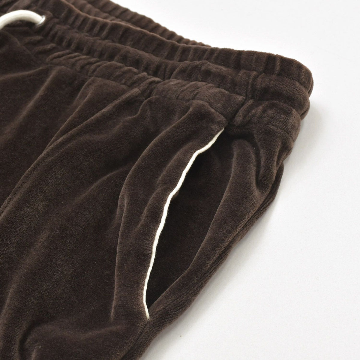 Celine Velour Sweatpants Cotton Polyamide Brown XXL Pants — view 4