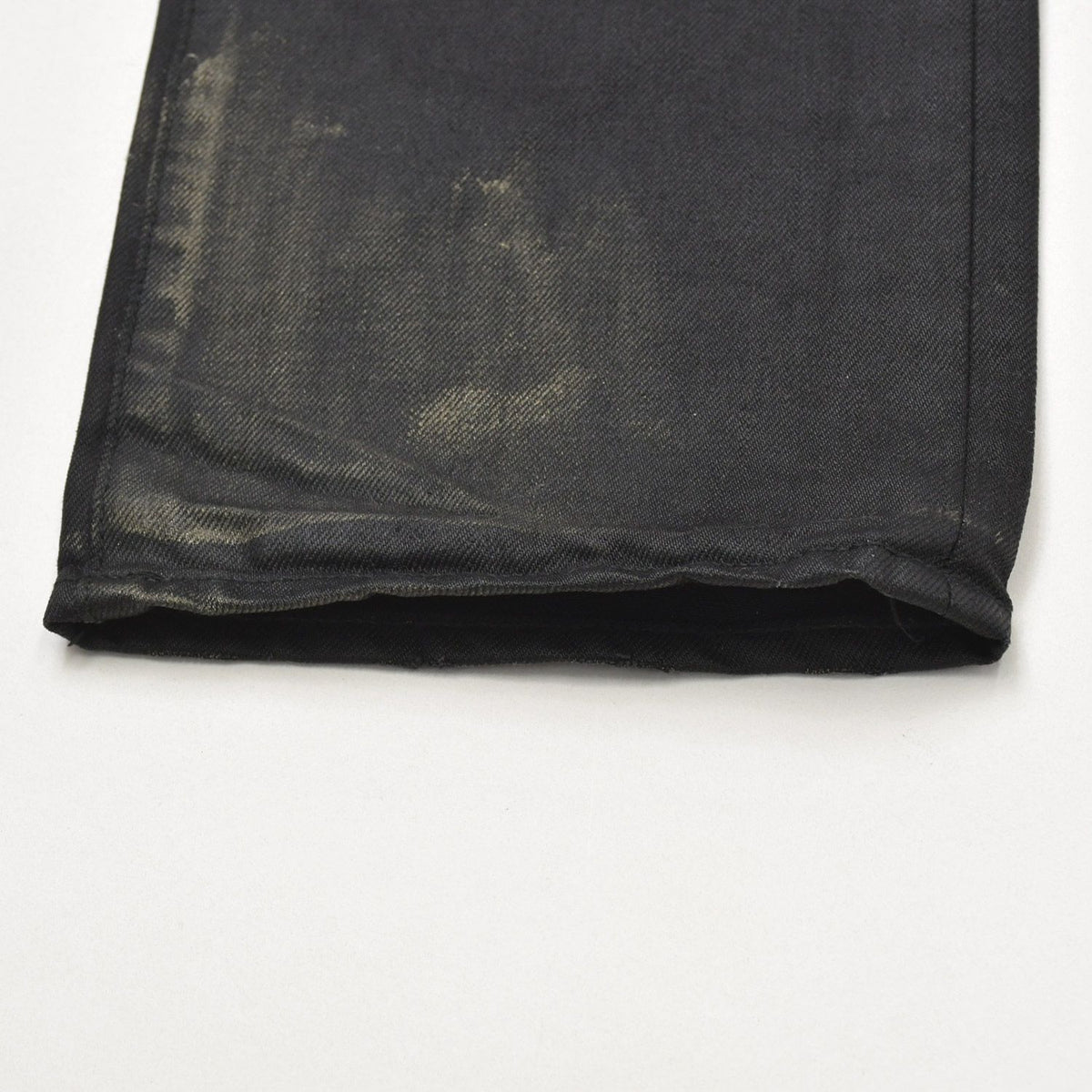 Dior Homme Gold Claw Mark Wax Coating Denim Hedi Slimane Era Black 29 — view 7