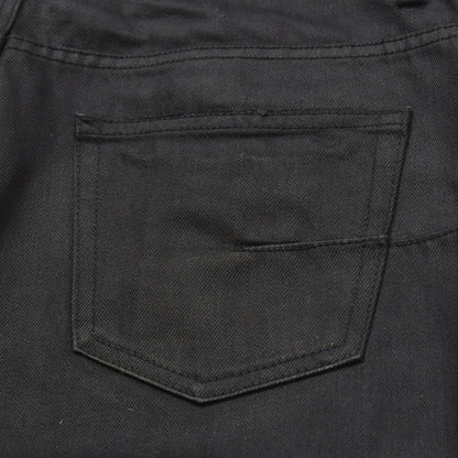 Dior Homme Gold Claw Mark Wax Coating Denim Hedi Slimane Era Black 29 — view 8