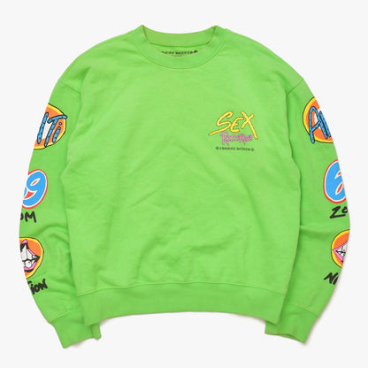 Chrome Hearts Matty Boy Sex Records Sweatshirt Green Multicolor