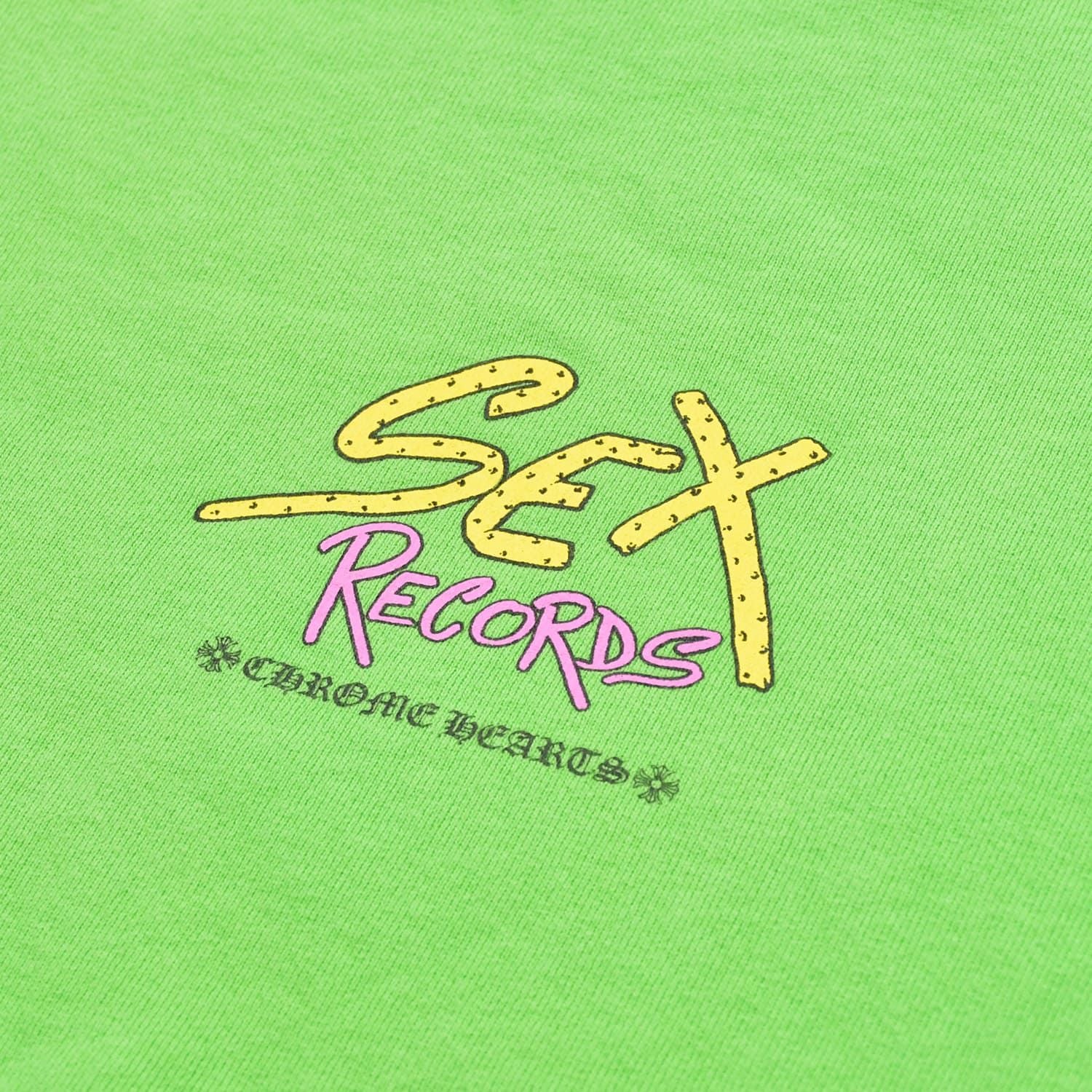 Chrome Hearts Matty Boy Sex Records Sweatshirt Green Multicolor — view 4