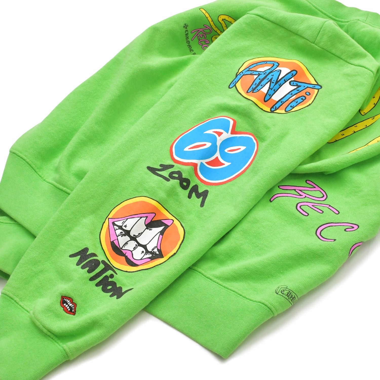 Chrome Hearts Matty Boy Sex Records Sweatshirt Green Multicolor — view 8