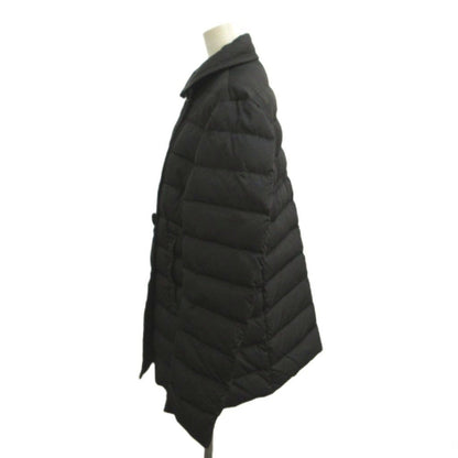 Moncler Marine Giubbotto Down Jacket Black Double Breasted Long Sleeve YU — view 3