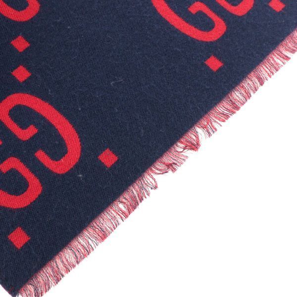 Gucci Scarf Navy — view 5