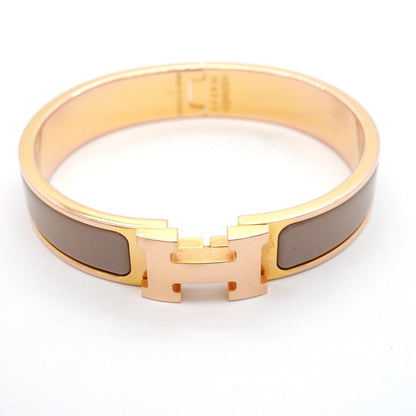 Hermes Bangle Clic Clac PM Gold Plated Bracelet — view 4