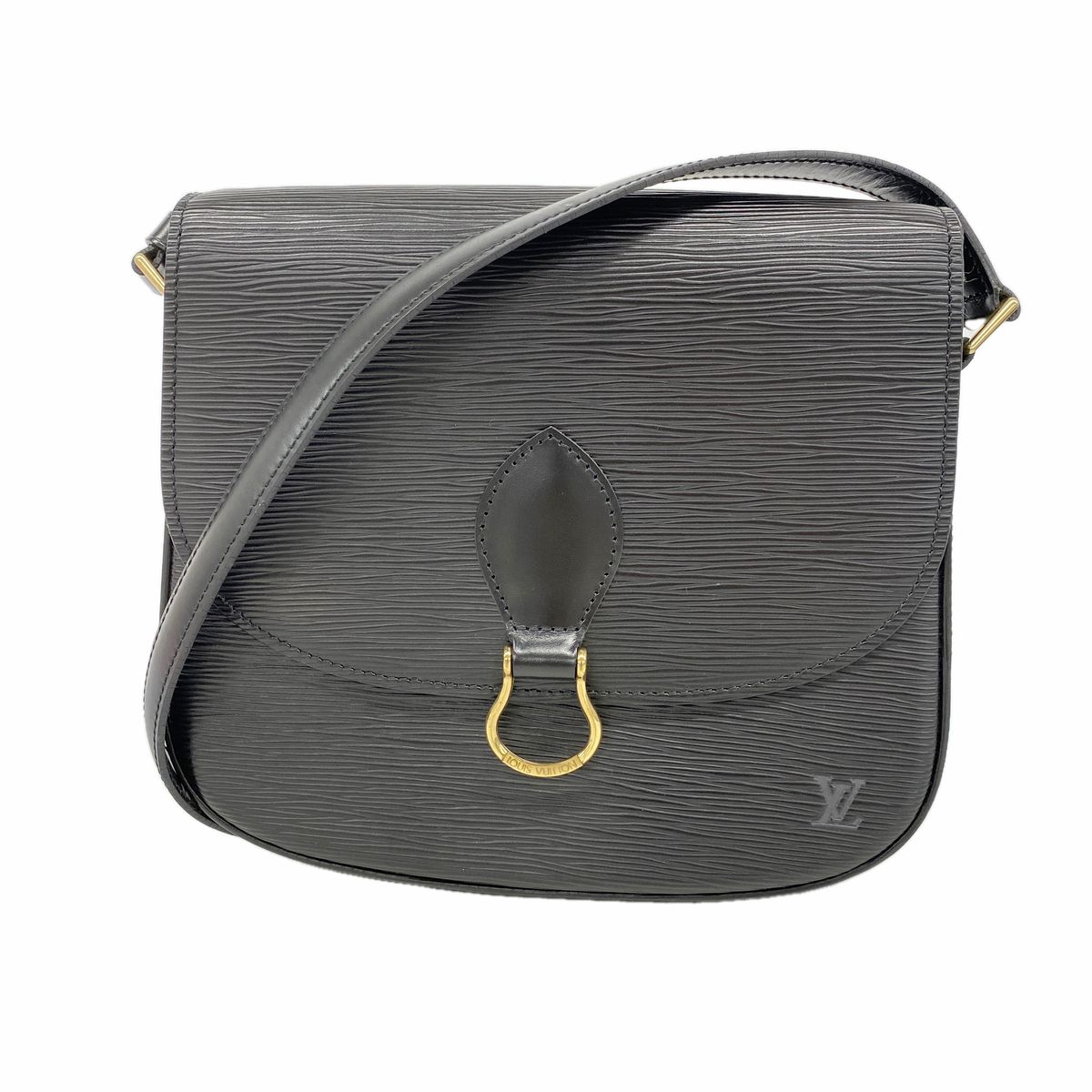 Louis Vuitton Shoulder Bag Epi Cartouchiere Noir
