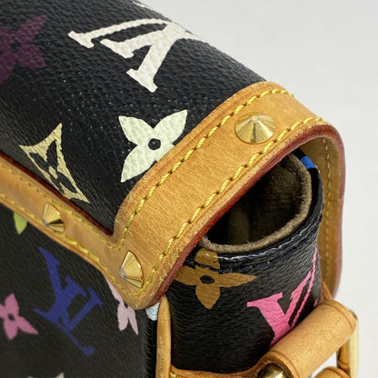 Louis Vuitton Shoulder Bag Monogram Multicolor Solonge Noir — view 7