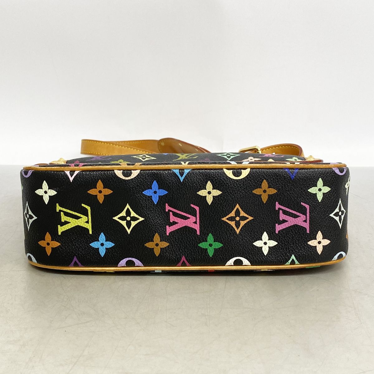 Louis Vuitton Shoulder Bag Monogram Multicolor Solonge Noir — view 3