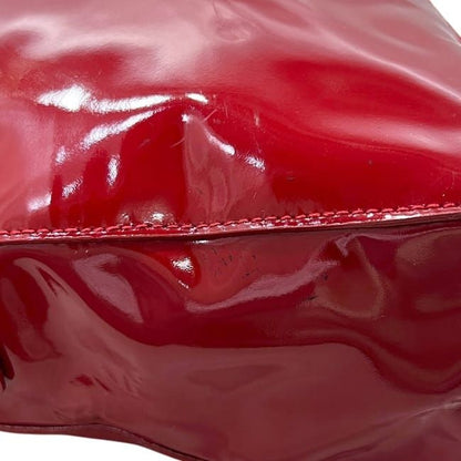 Miu Miu Tote 31 Miu Miu Patent Red Vintage Boston Bag — view 8