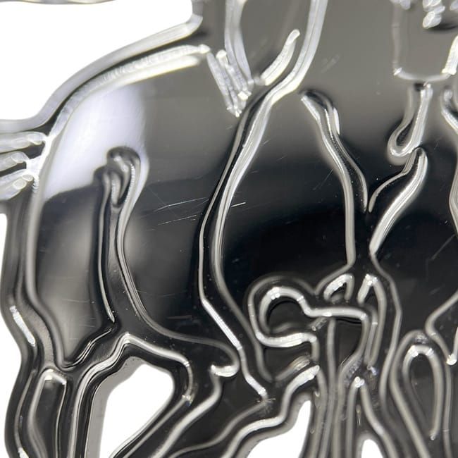 Hermes Scarf Ring Pegasus Metal Silver — view 6