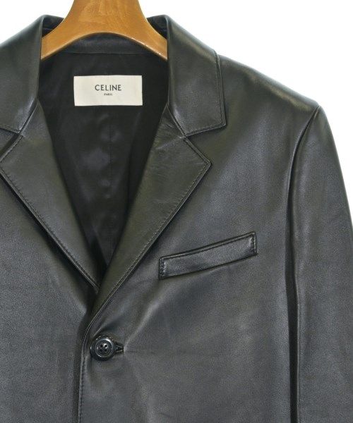 Celine Chesterfield Coat Black — view 5