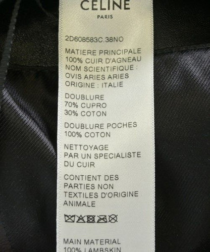 Celine Chesterfield Coat Black — view 4