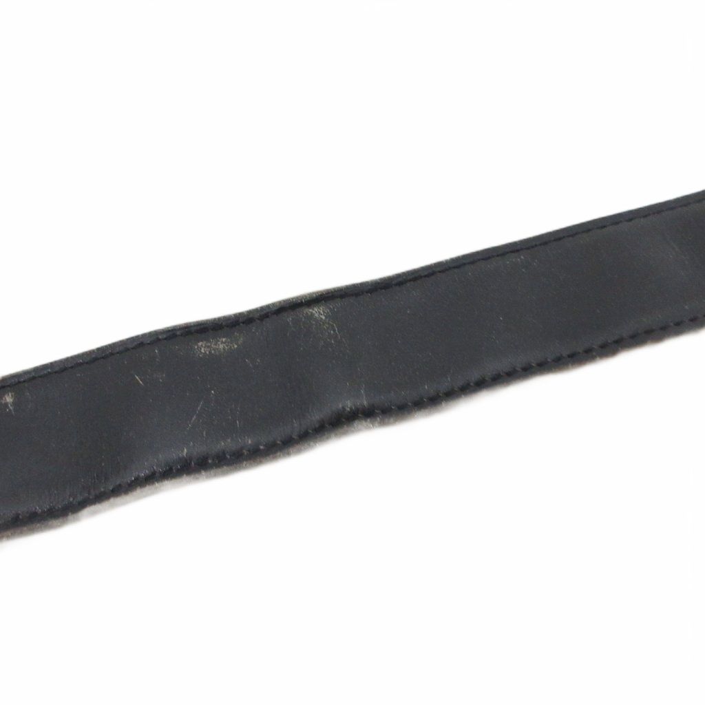 Hermes Constance H Logo Buckle Belt Leather 70 Black — view 5
