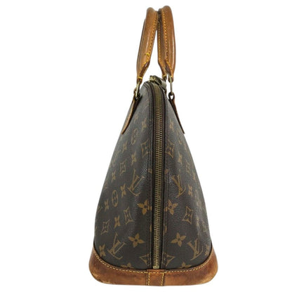 Louis Vuitton Handbag Alma Vintage Shape Monogram Canvas Brown — view 3
