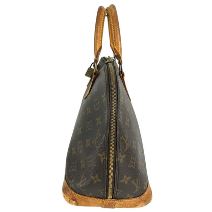 Louis Vuitton Handbag Alma Vintage Model Monogram Canvas Brown — view 2