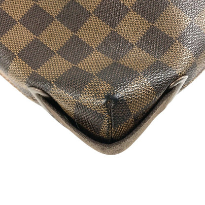 Louis Vuitton Shoulder Bag Brooklyn PM Damier Canvas Ebene Brown — view 6