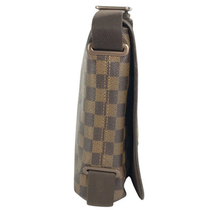 Louis Vuitton Shoulder Bag Brooklyn PM Damier Canvas Ebene Brown — view 3