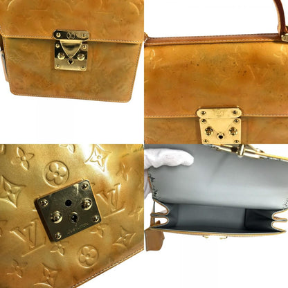 Louis Vuitton Handbag Spring Street Monogram Vernis Canvas Gray Silver — view 7