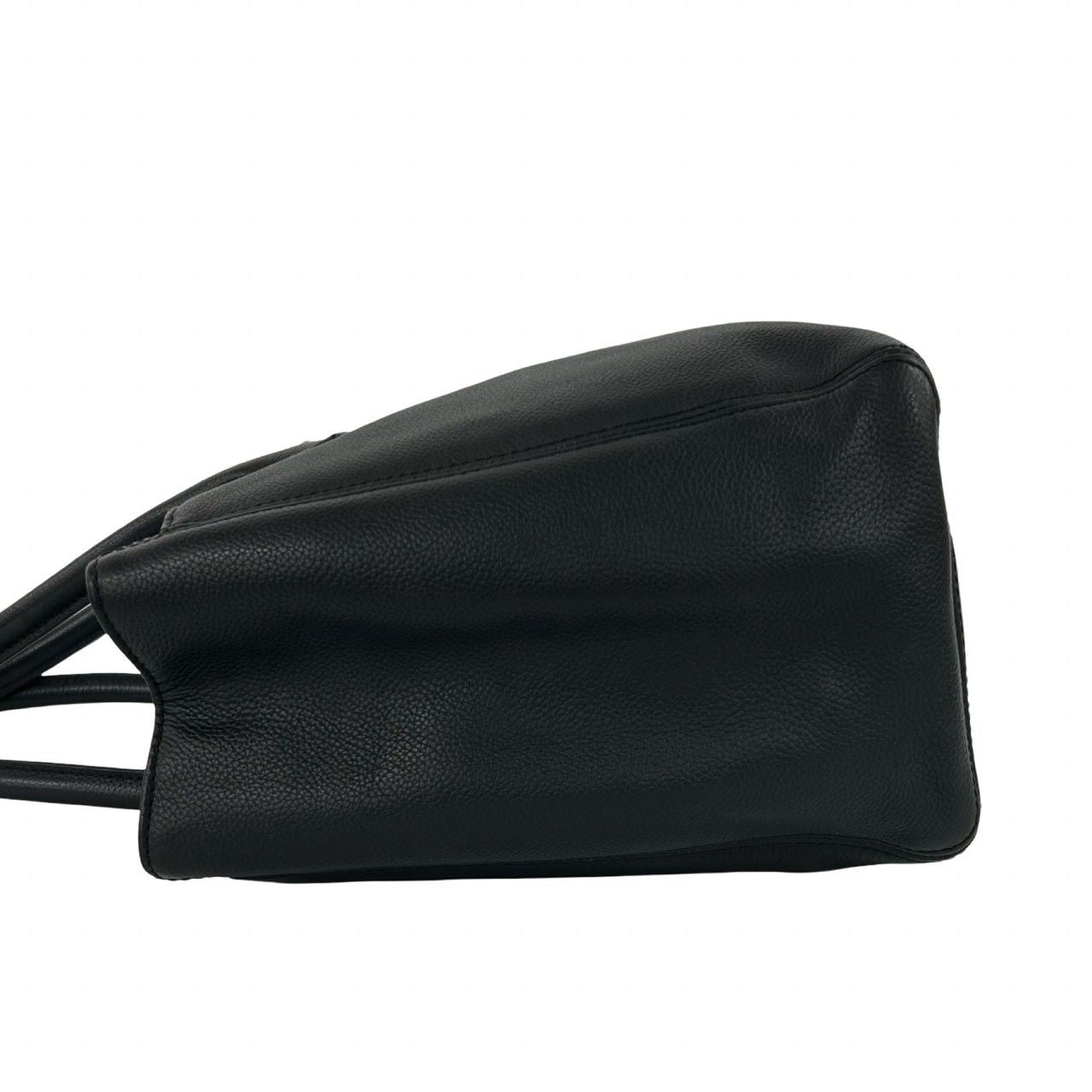 Chanel Executive Tote Caviar Leather 2-Way Shoulder Bag Black — view 5