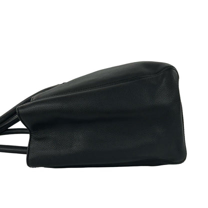 Chanel Executive Tote Caviar Leather 2-Way Shoulder Bag Black — view 5