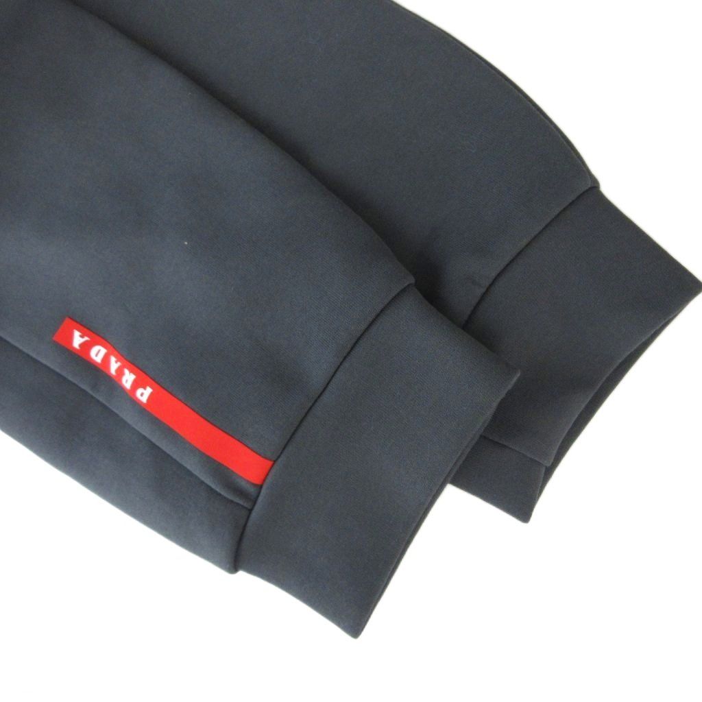 Prada Sport Sweatpants Easy Logo Print Black Pants — view 3