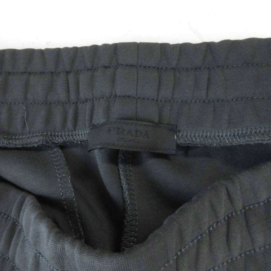 Prada Sport Sweatpants Easy Logo Print Black Pants — view 4
